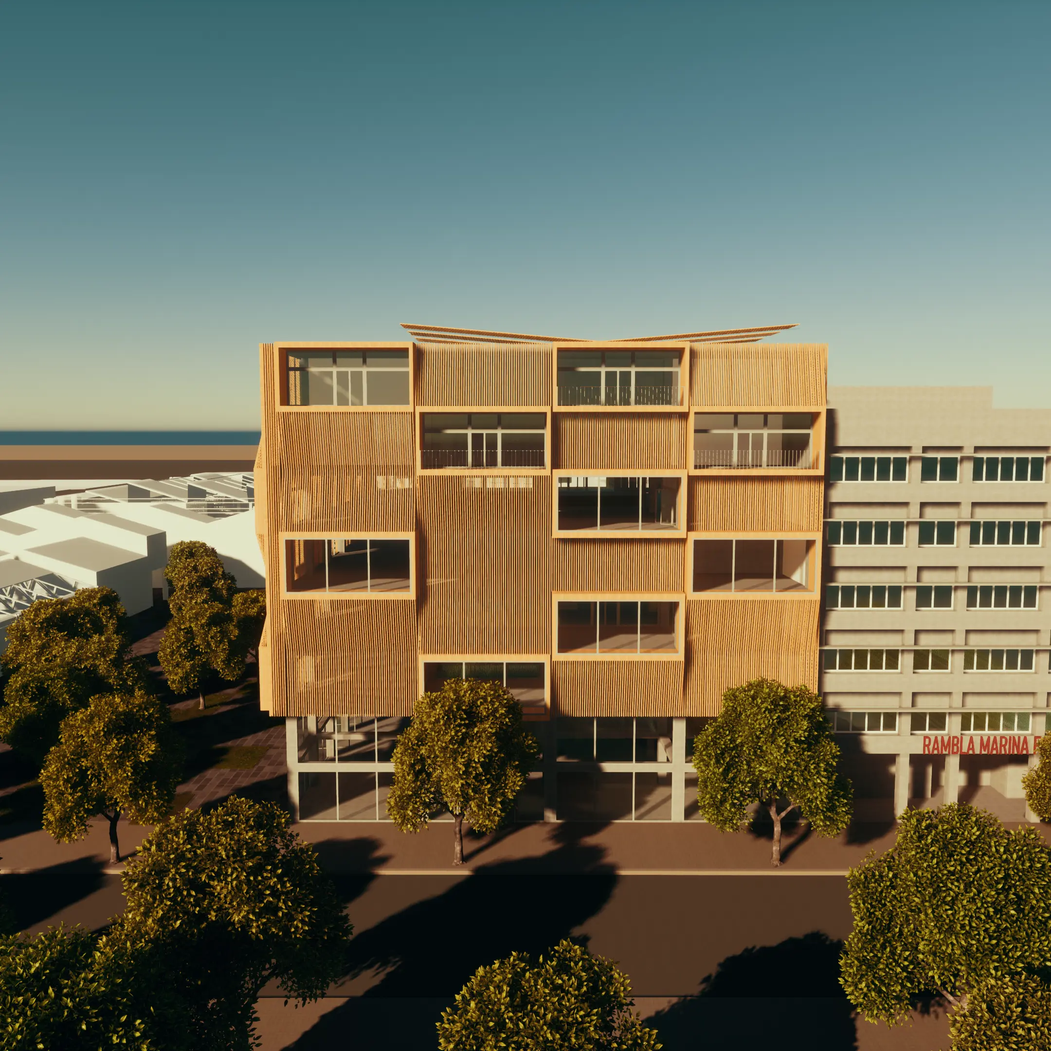 The Editors Desk Office Building